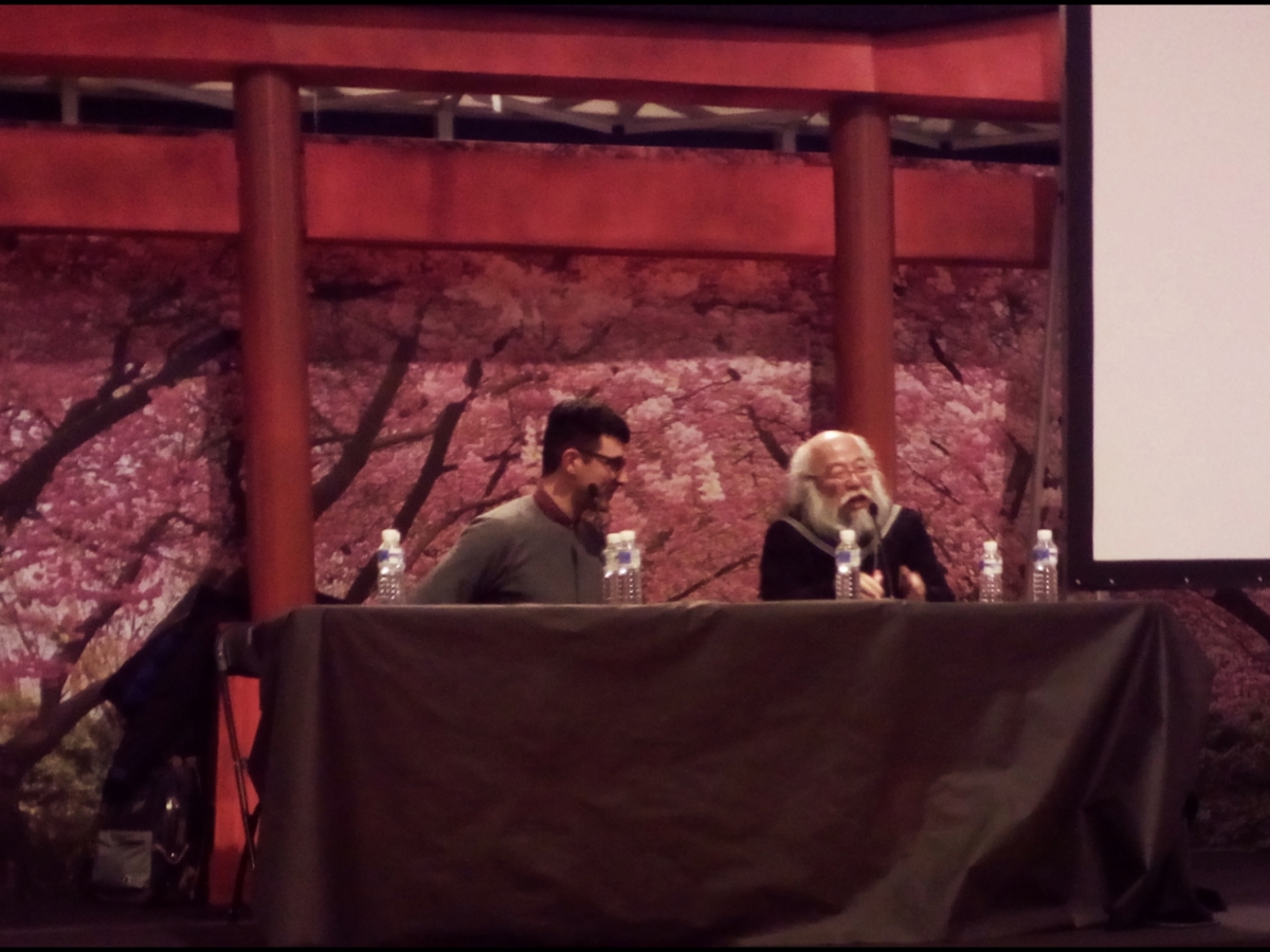 Panel Q&A de Hideaki Kobayashi, el abuelo colegiala